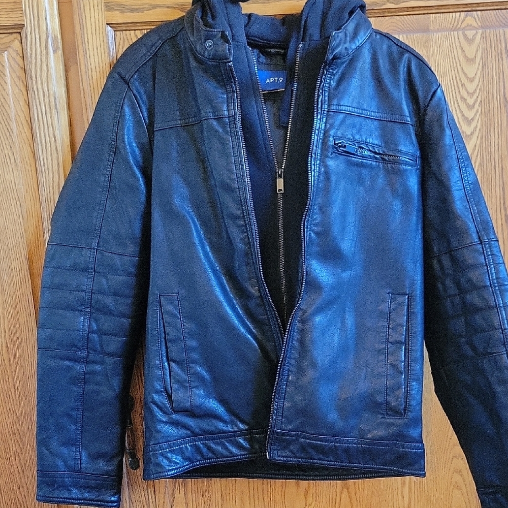 Faux Leather Jacket